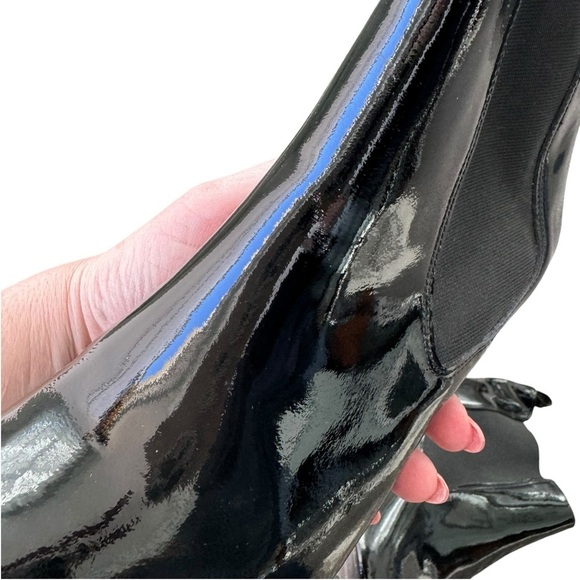 Anine Bing - Stevie Point Toe Ankle Boots Patent Leather Sz 39 - Picture 14 of 14